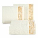 Krémový bavlnený uterák AGIS 70x140 cm