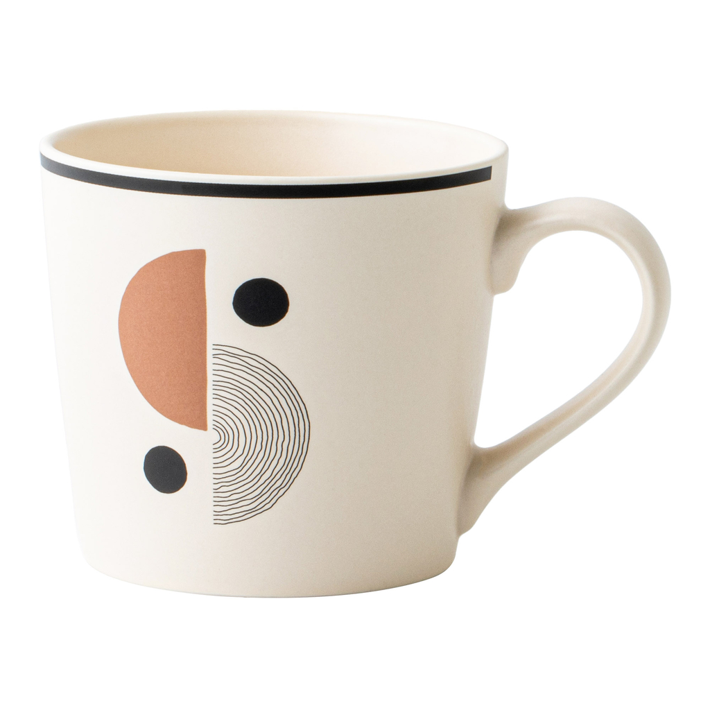 Moderný porcelánový hrnček 380 ml