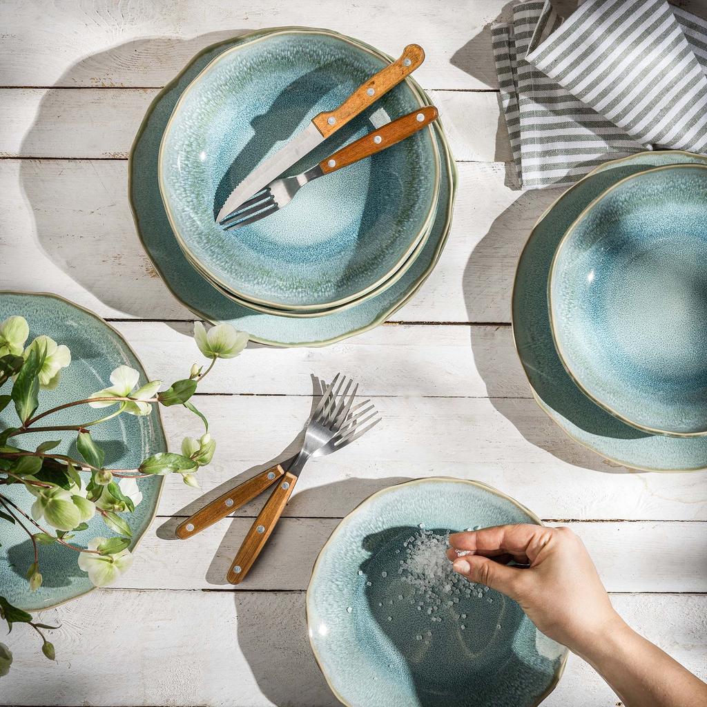 Plytký tanier keramický AZUR 26 cm