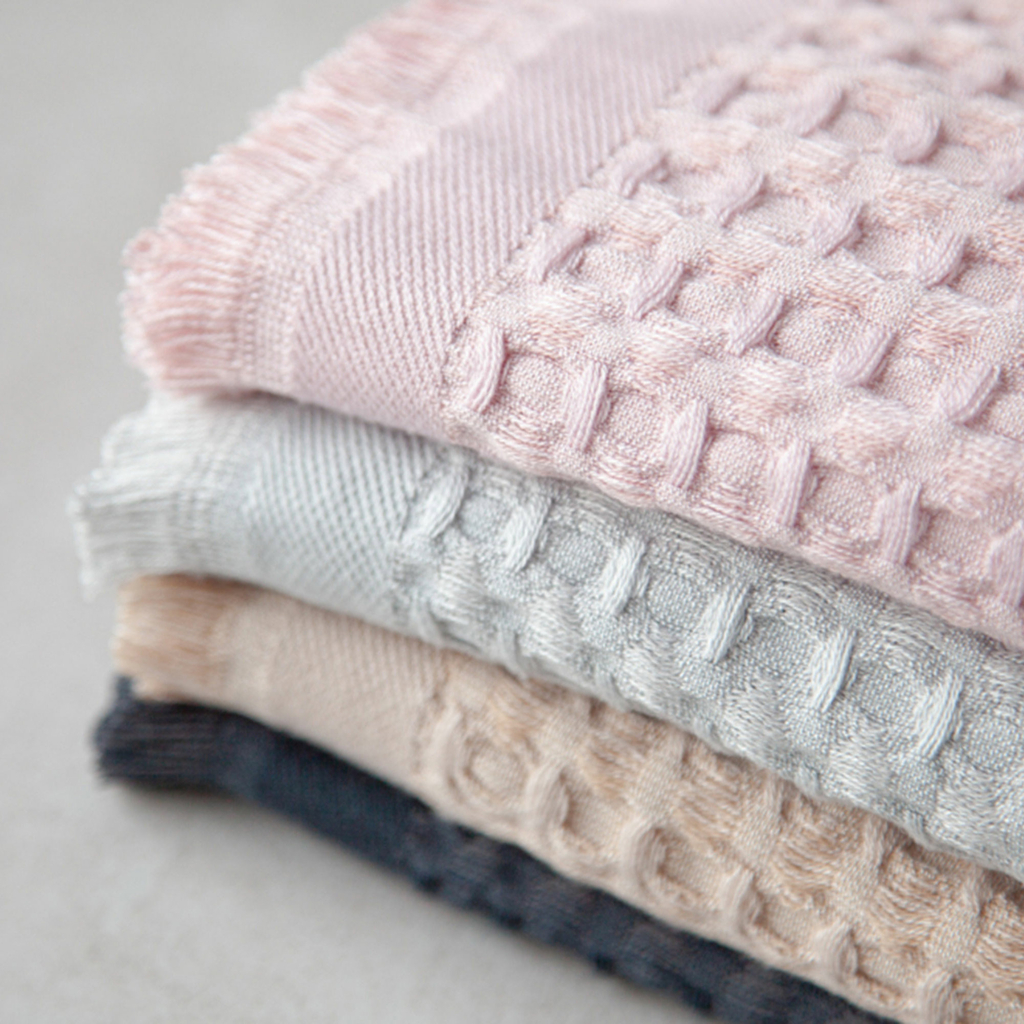 Strieborný bambusový uterák SOFT WAFEL BAMBOO SPA 50x80 cm