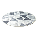 Okrúhly koberec s trojuholníkmi SEVILLA 80 cm