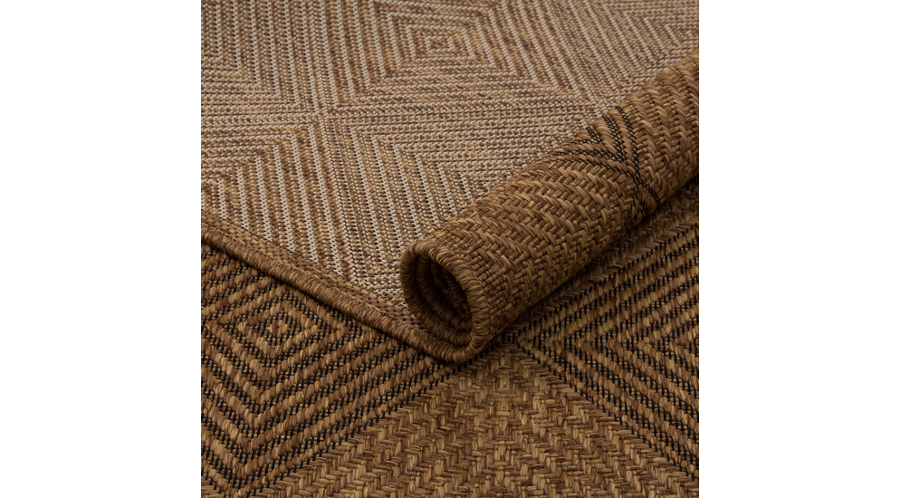 Vonkajší koberec YUTA v kosoštvorcoch 120x170 cm