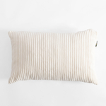 Krémový vankúš MILA CORD 30x50 cm