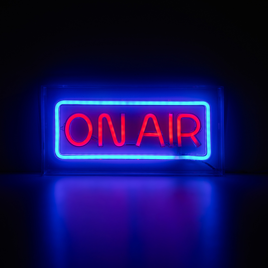 Dekoratívne LED svietidlo NEON ON AIR červené