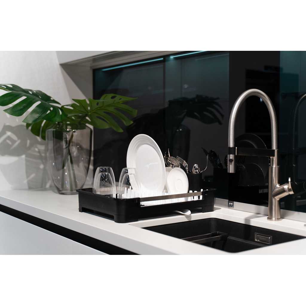 Odkvapkávač na riad čierny SOHO