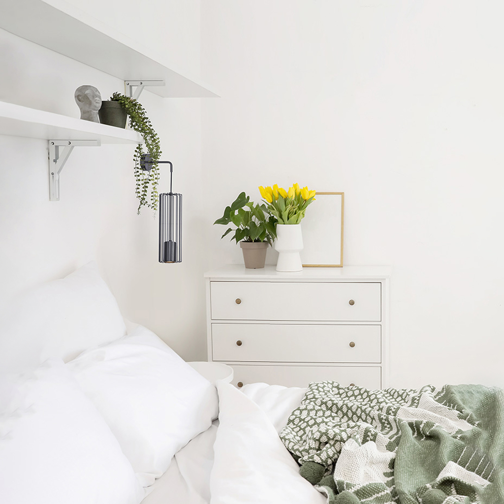 Nástenné svietidlo FALCON čierne