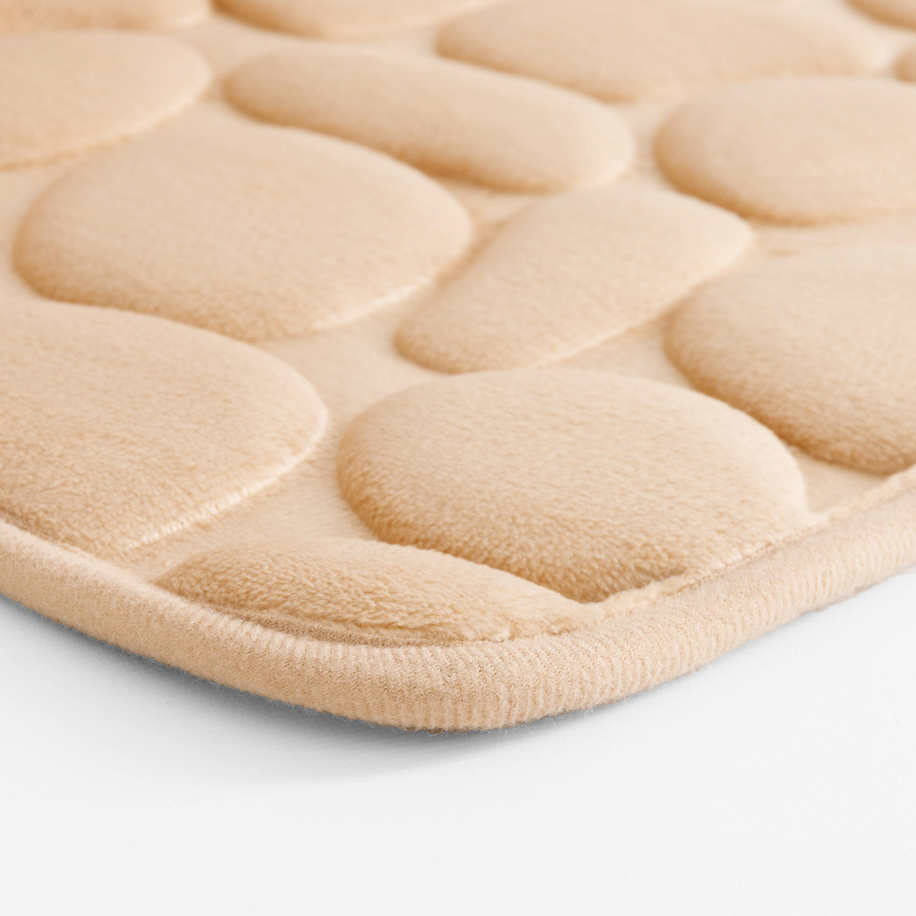 Kúpeľňová predložka MEMORY, vzor kamene, 50x80 cm