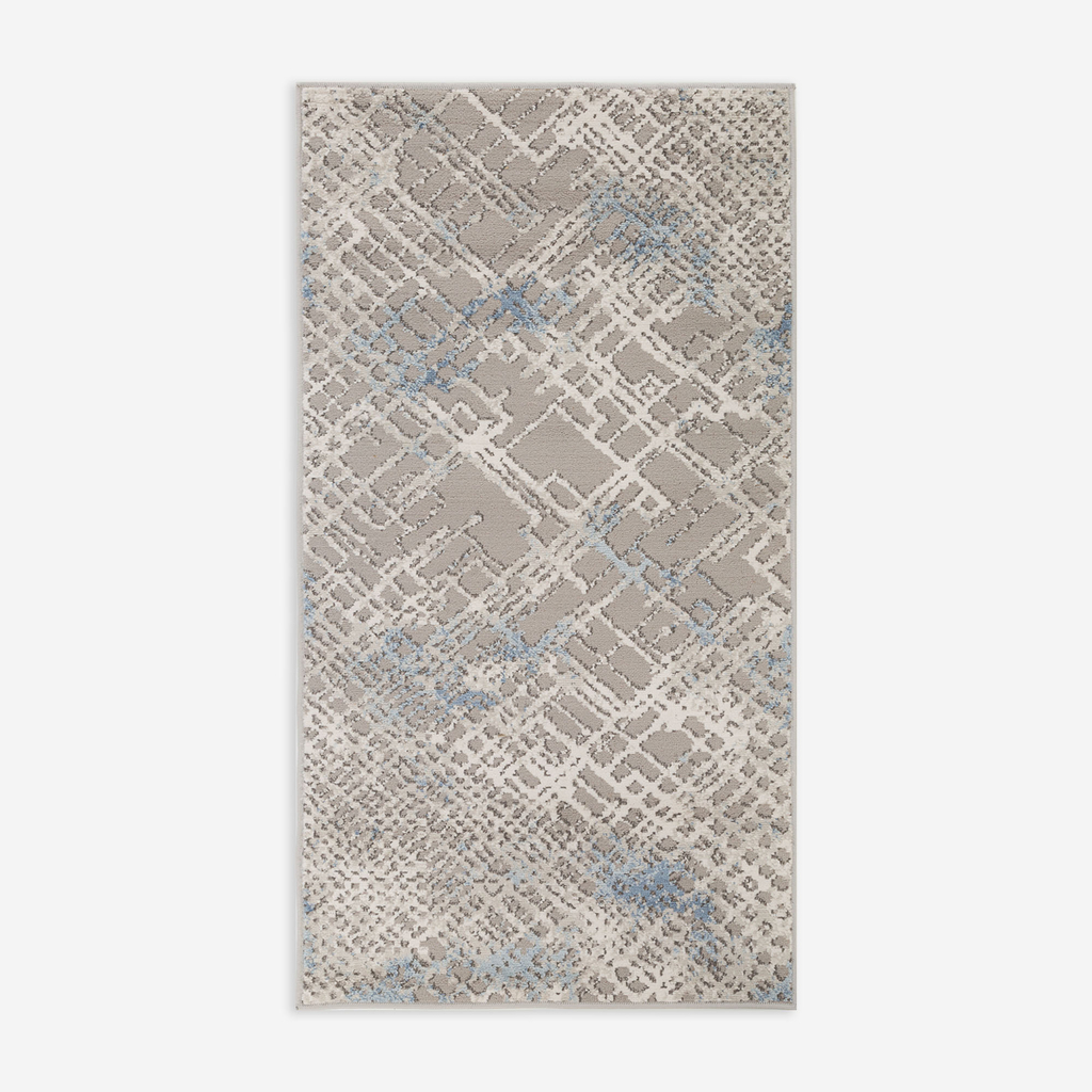 Glamour koberec v modrej farbe MIRACLE 80x150 cm