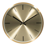 Moderné nástenné hodiny zlaté 30 cm