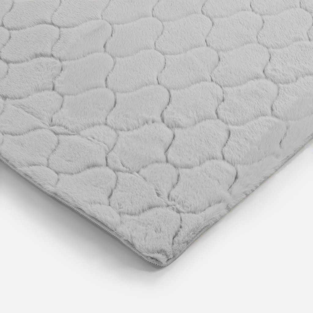 Koberec SENTEZ RABBIT svetlosivý 80x150 cm, mix