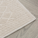 Geometrický koberec OSLO v kosoštvorcoch, krémový 50x80 cm
