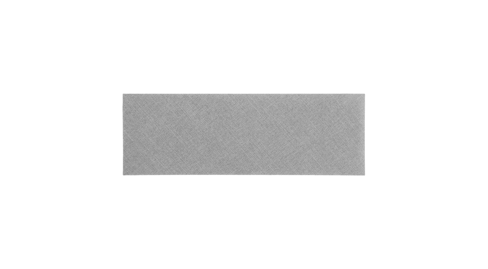 Čalúnený panel FIBI OBDĹŽNIK 45x15, šedý