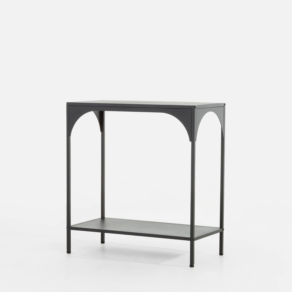 Čierna kovová konzola HOCCA