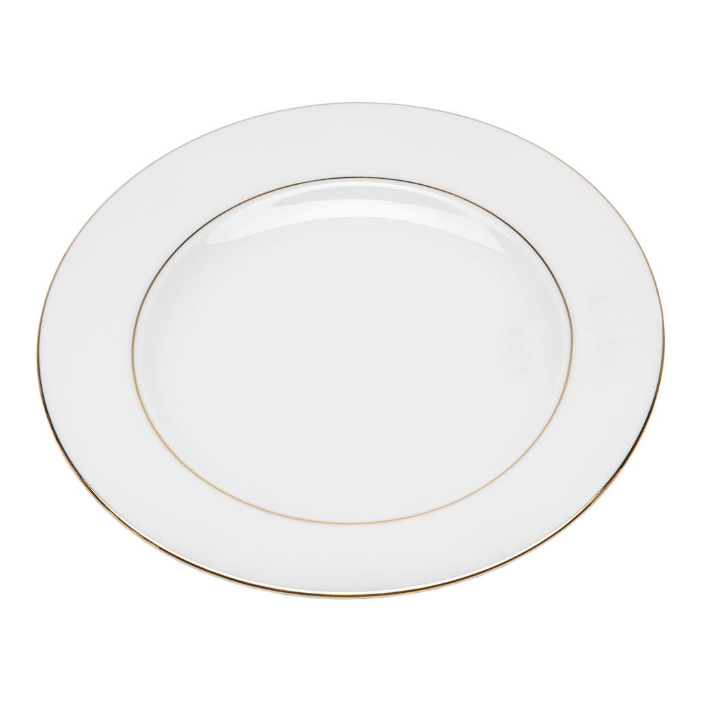 Dezertný tanier MARIA PAULA Zlatá línia 20 cm