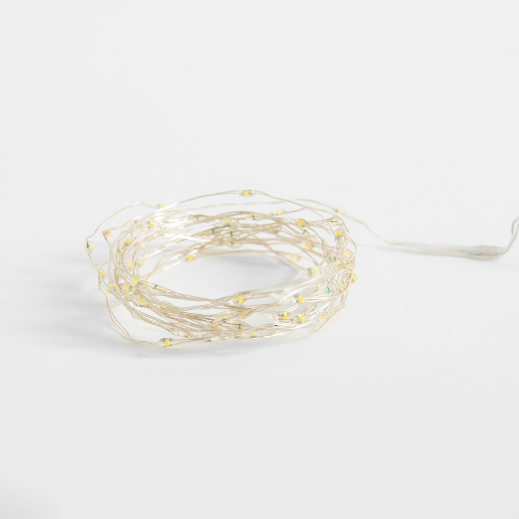 Dekoratívna svetelná girlanda LED 395 cm