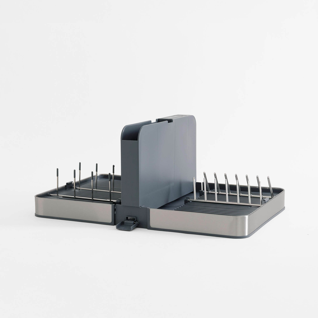 Skladacia sušička riadu, sivá 48,3x35x20,2 cm