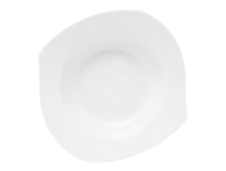 Hlboký porcelánový tanier WAVE 22,3x20,7 cm