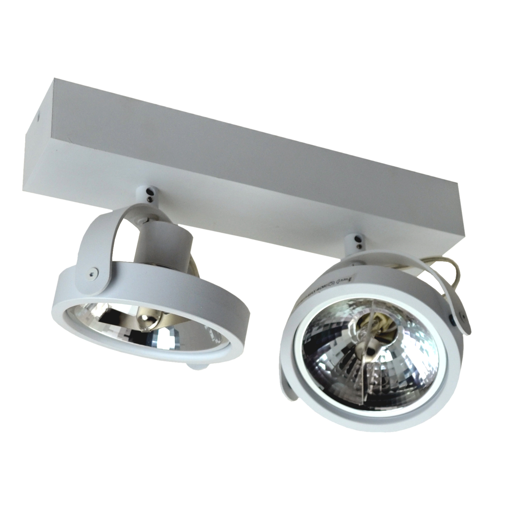 2-bodové svietidlo biele lišta GO SL 2