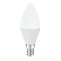 Žiarovka LED E14 8W studená farba ORO-E14-C37-TOTO-8W-CW
