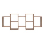 Závesná knižnica dub sonoma TRIO