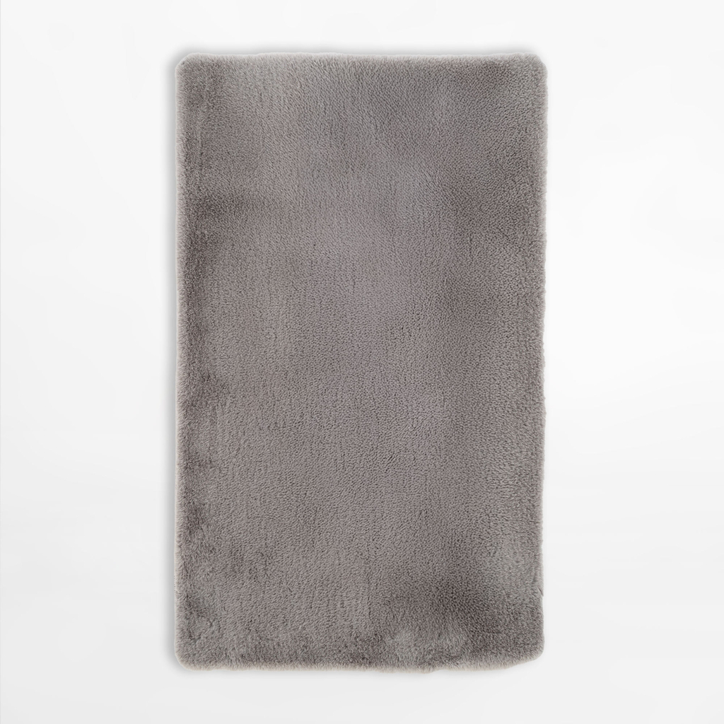 Moderný strieborný koberec RABBIT, 120x160 cm