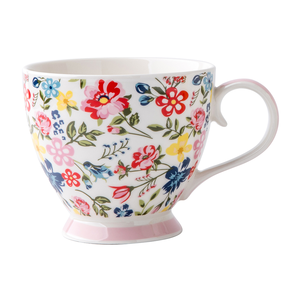 Hrnček s poľnými kvetmi veľký, veľký 450 ml