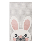 Koberec LUPPO do detskej izby, sivý 80x150 cm