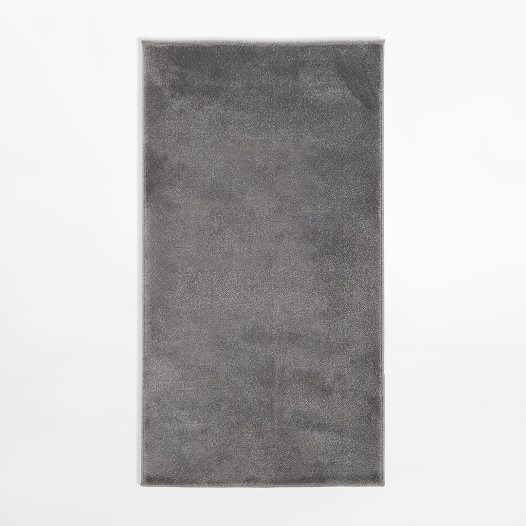 Koberec v striebornej farbe SEVILLA, 80x150 cm