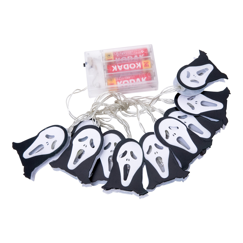 LED Girlanda Halloween MASKY 170 cm