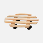 Podložka pod kvetináč na kolieskach 35 cm