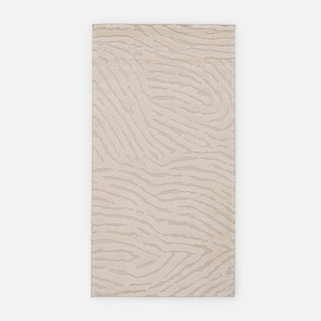 Moderný koberec béžový DEUS 80x150 cm