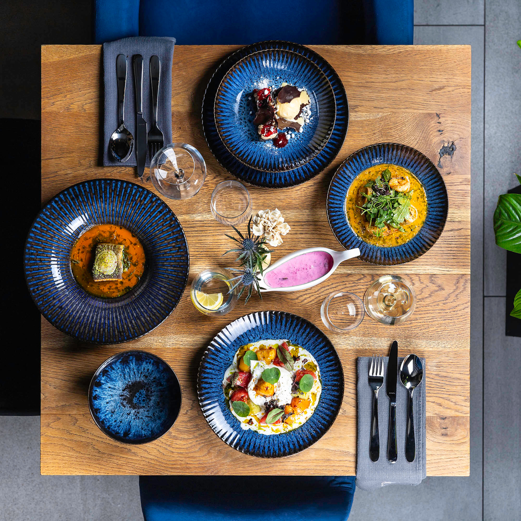 Keramický hlboký tanier COSMOS 22 cm