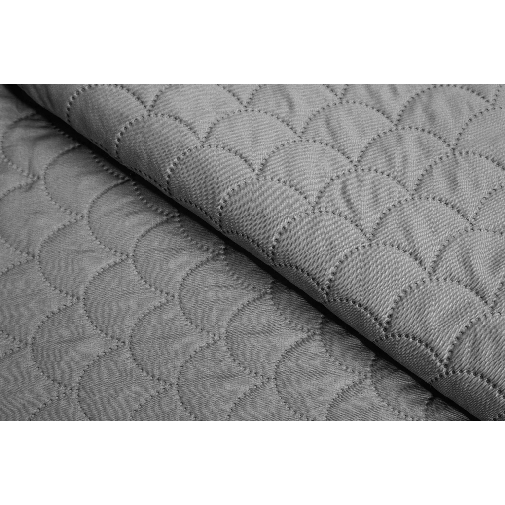 NICEA sivý prehoz na posteľ 200x220 cm