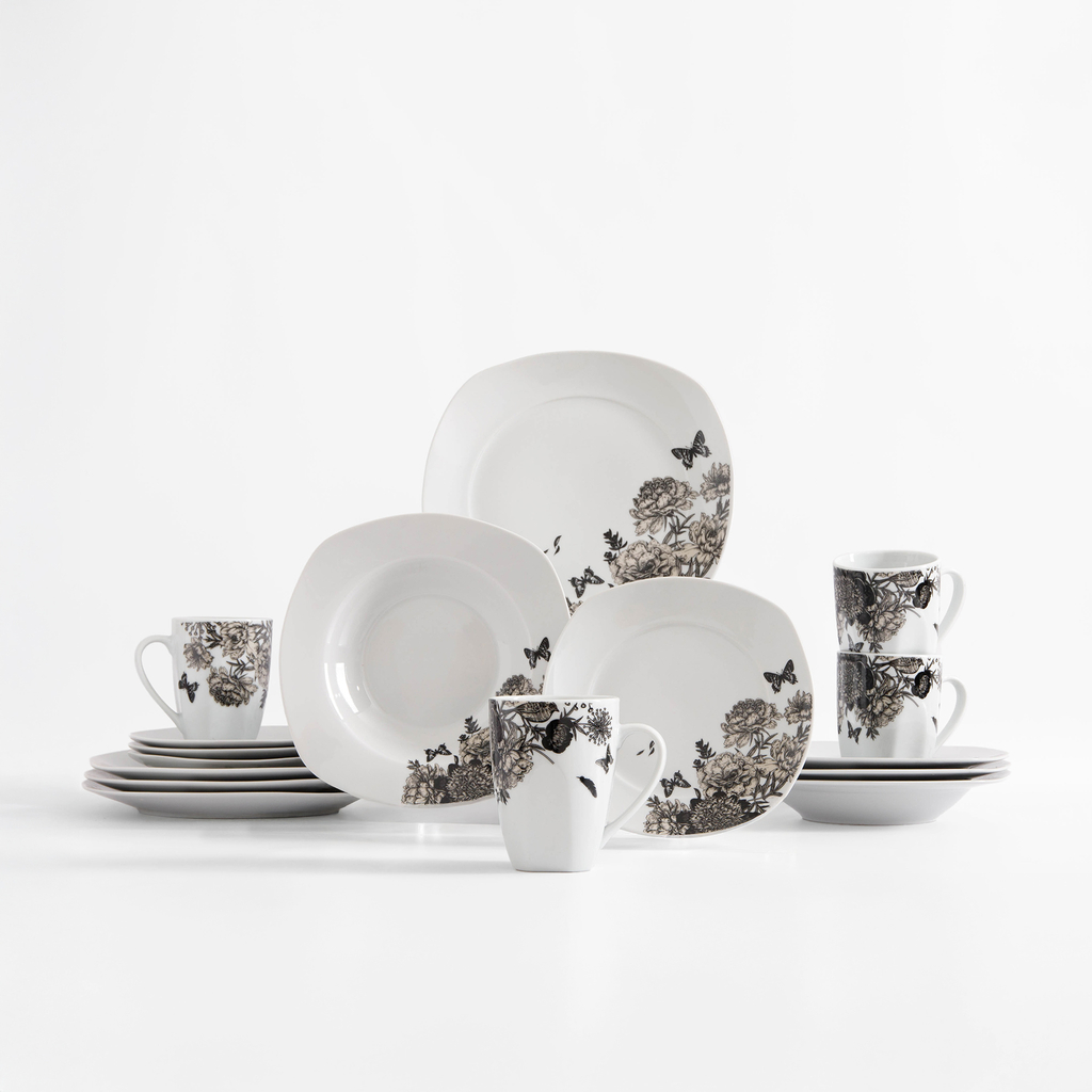 16-dielna jedálenská súprava PEONY