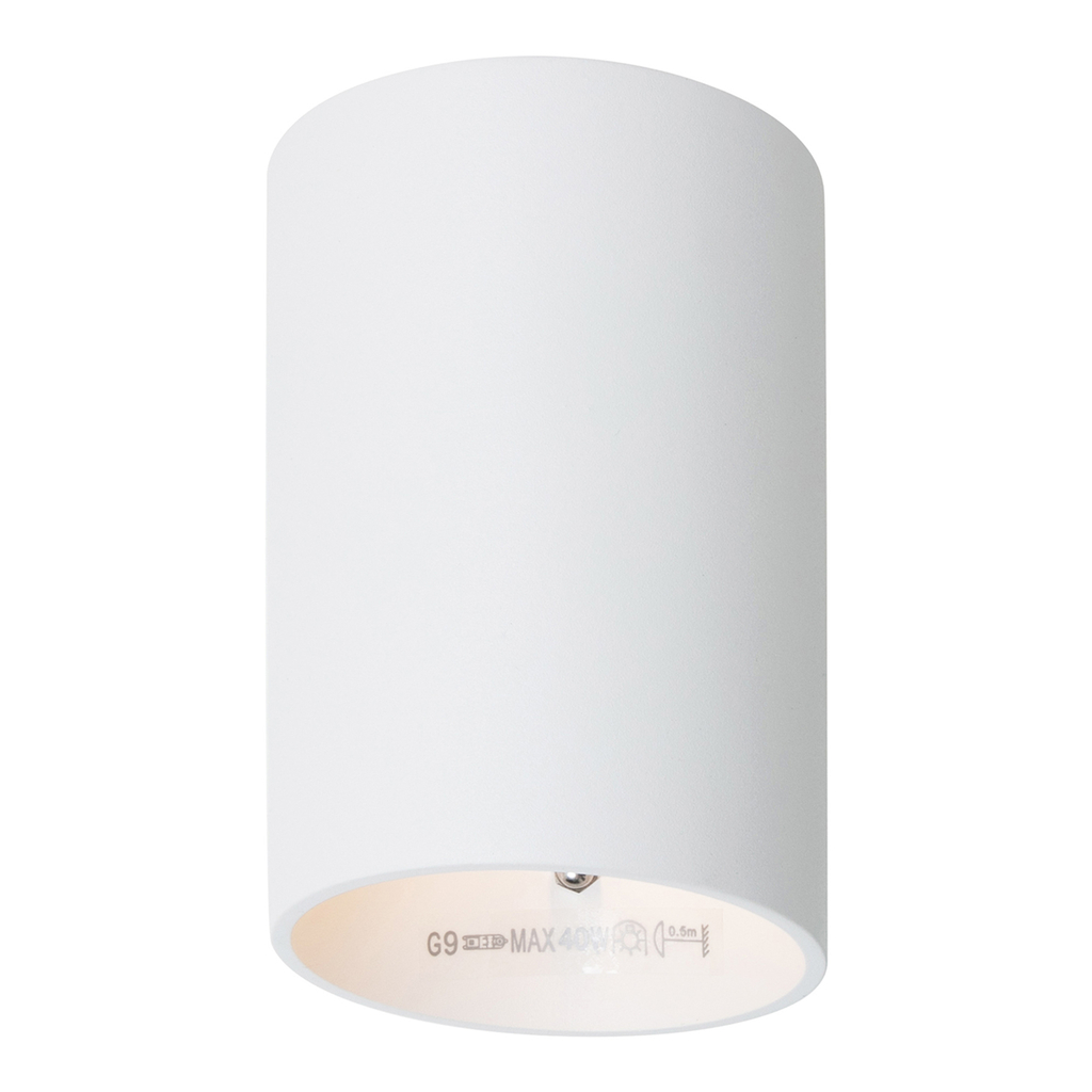 Bodové nástenné svietidlo biele SLICE WL