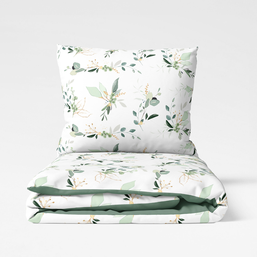 Bavlnená posteľná bielizeň s kvetinovým motívom COTTAGE HOME 160x200 cm