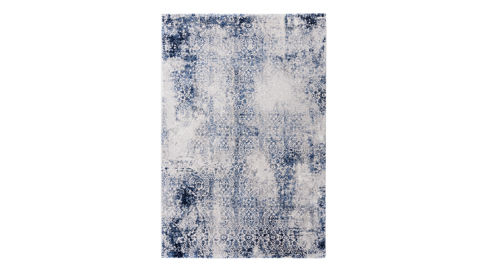 Retro koberec KAREN, modrý 120x160 cm