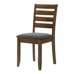 Drevená stolička DAHIA sivá