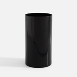 Sklenená váza čierna LUCA 29 cm