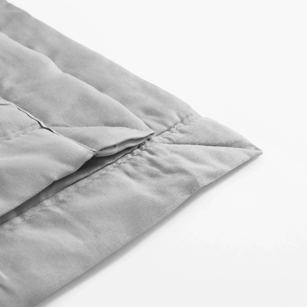 Prehoz na posteľ svetlosivý CLOUD 180x200 cm