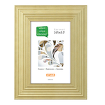 Drevený zlatý rám na fotografiu 10x15 cm