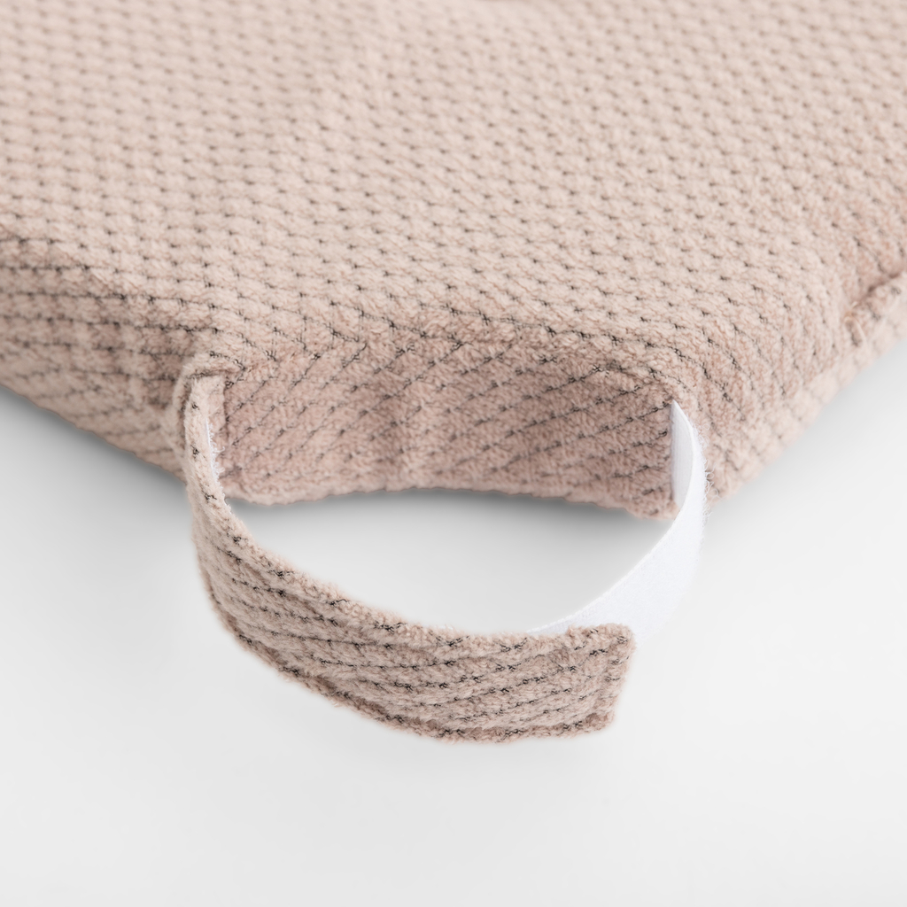 Podsedák na stoličku ružový LUPPA 40x40 cm