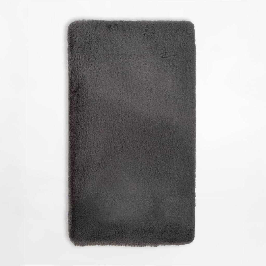 Tmavosivý moderný koberec RABBIT, 80x150 cm