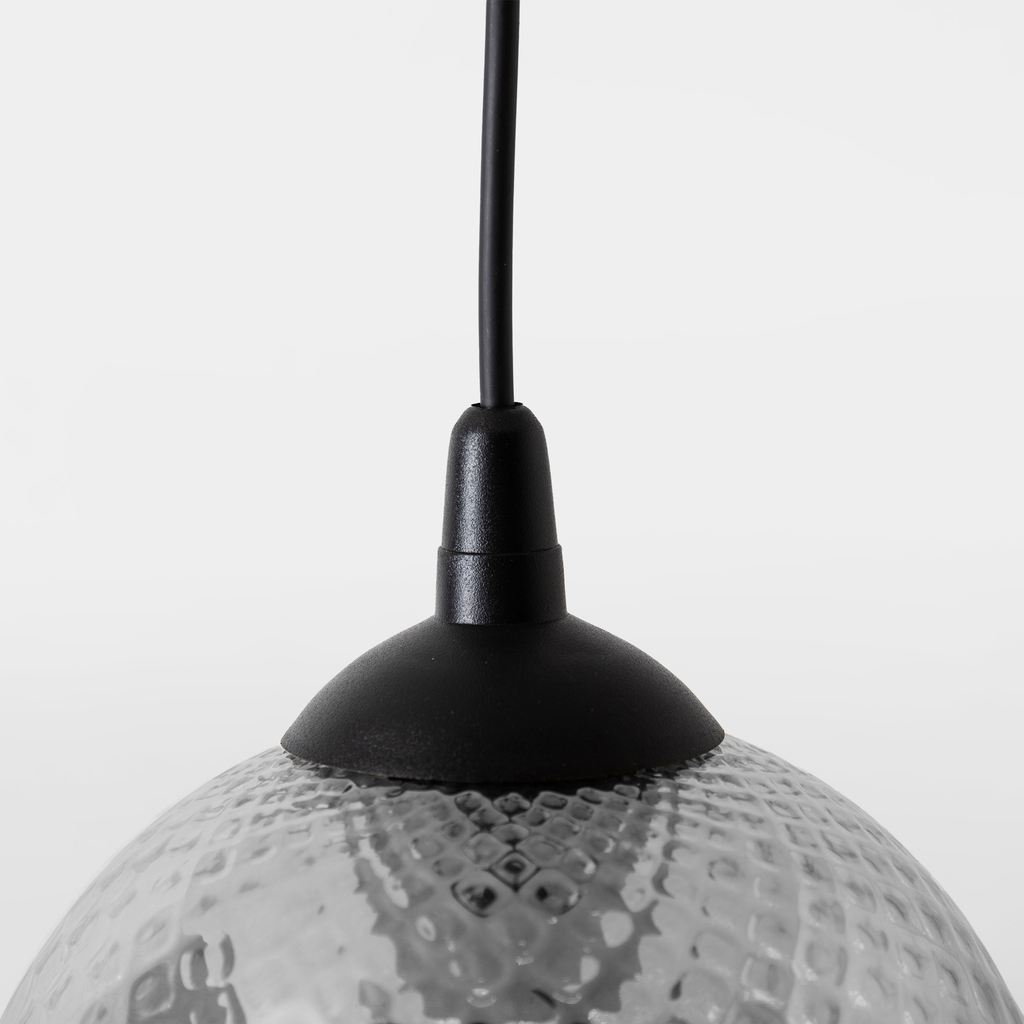 Závesné svietidlo v grafitovej farbe MIX fi 18 cm