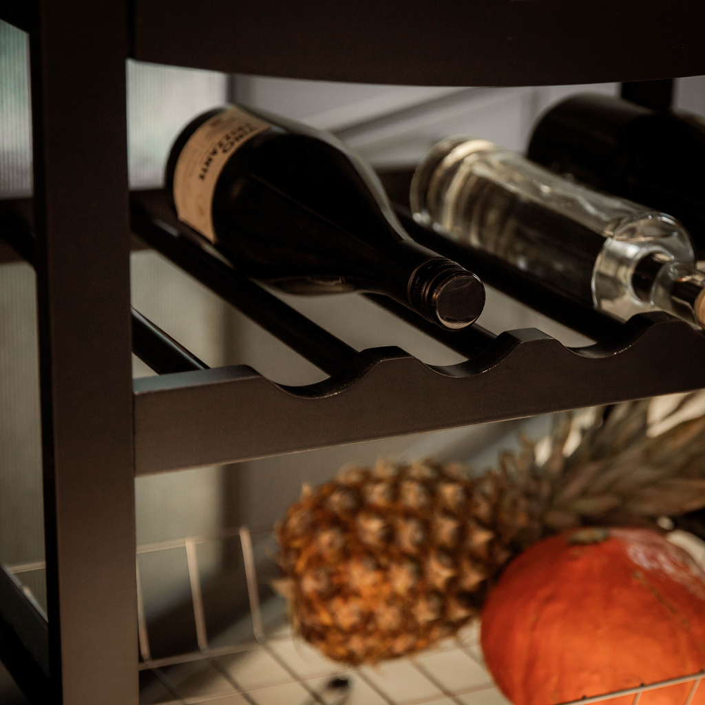 Kuchynský vozík na kolieskach PERUGIA