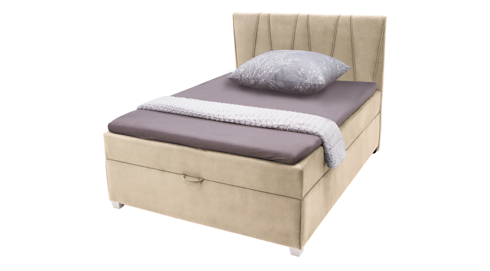 Kontinentálna posteľ MARGO béžová 120x200 cm