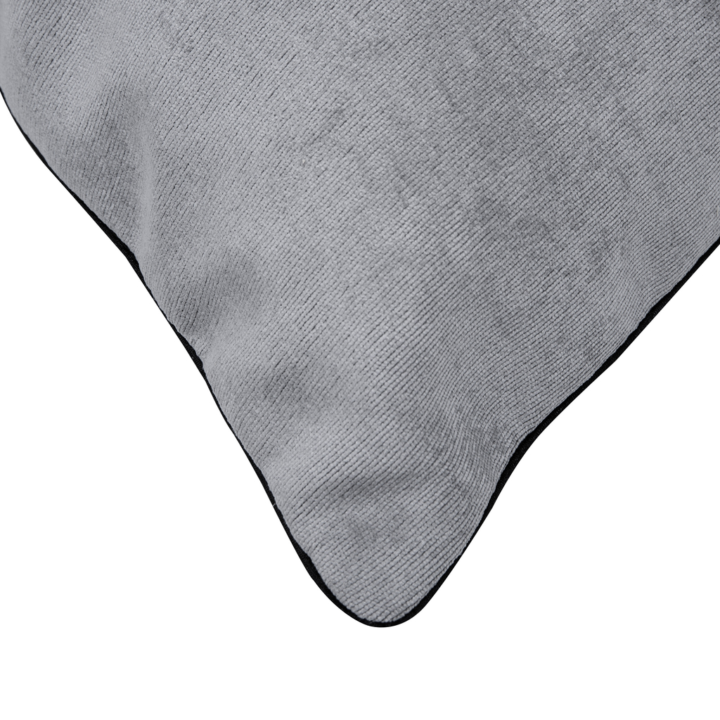 Ozdobný sivý vankúš TWIG LINE 45 x 45 cm