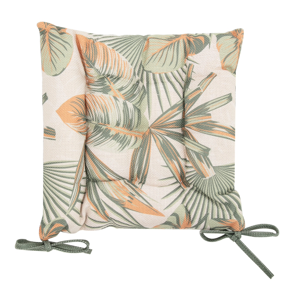 Sedák na stoličku zelený ALESSIA 45x45 cm