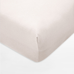 Prestieradlo z džerseja s gumičkou v béžovej farbe IVETTE 160x200 cm