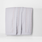 Prehoz na posteľ v sivej farbe VANILLA DOTS 200x220 cm